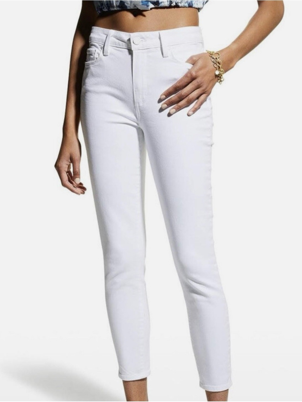 PAIGE The ‘Verdugo Ankle’ Mid Rise Skinny - Size 26
